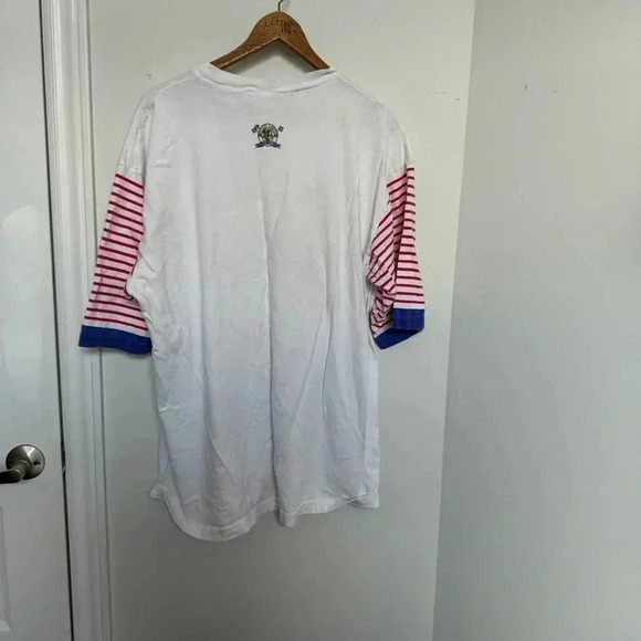 Vintage pocoloco yacht club tee shirt M preppy nautical Streetwear - Picture 4 of 5